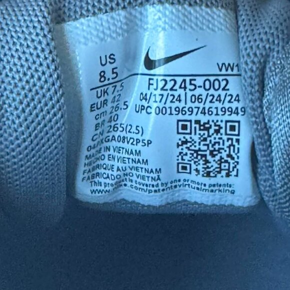 Nike Air Pegasus '89 G Golf Shoes Men's Size 8.5 $120 FJ2245-002 - Picture 10 of 11